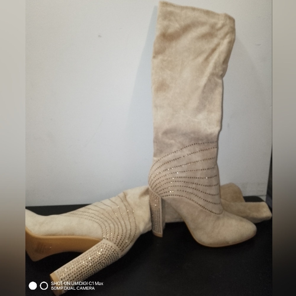 Rhinestones boots